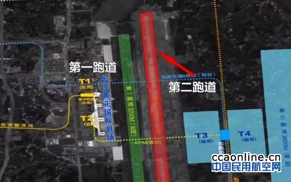 长沙机场进入双跑道时代飞行区等级升为4f