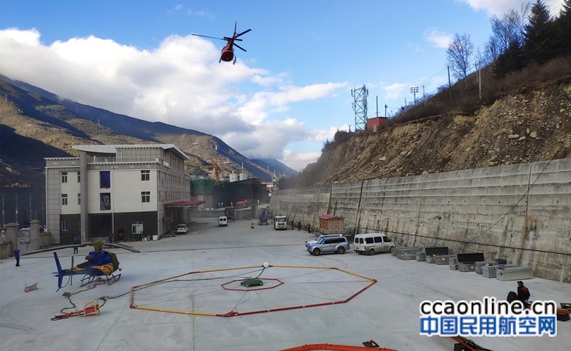 新建川藏铁路航空物探，同诚通航首飞成功