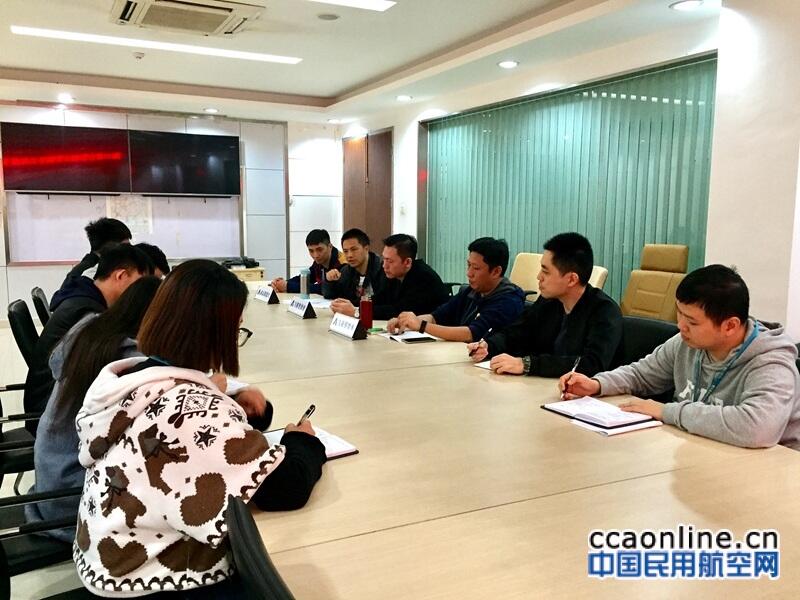 海南空管分局塔台管制室开展新学员岗前安全教育