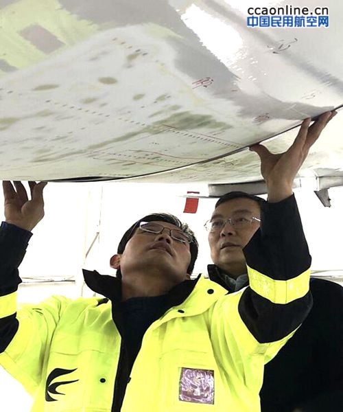 春运特别行动——东航技术西北分公司定检部开展A320飞机结构抢修工作