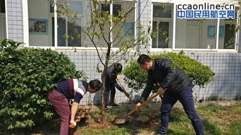 厦门空管站技术保障部：迎春植樱 静待花开