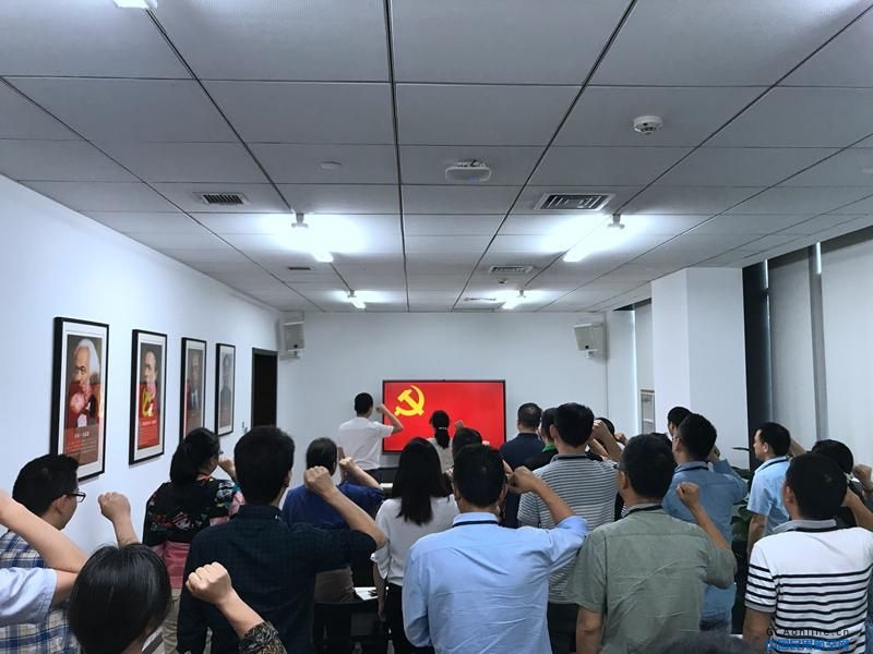 重庆空管分局技术保障部党总支开展忆初心温誓词学党史主题党日活动