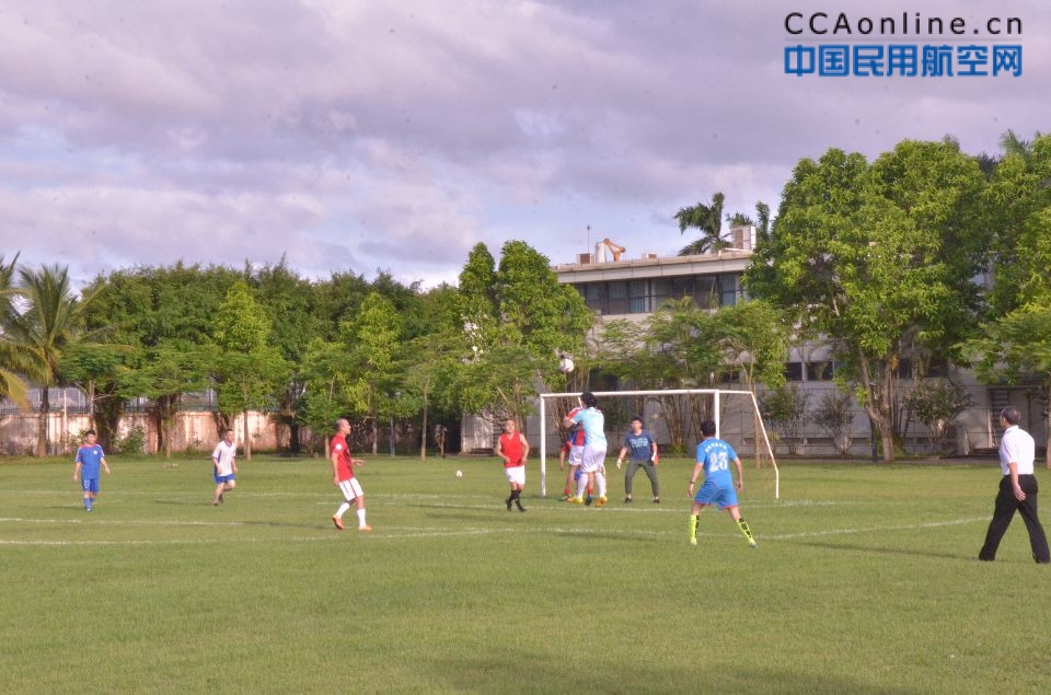 民航海南空管分局足球协会举行2019年“庆七一”足球友谊赛