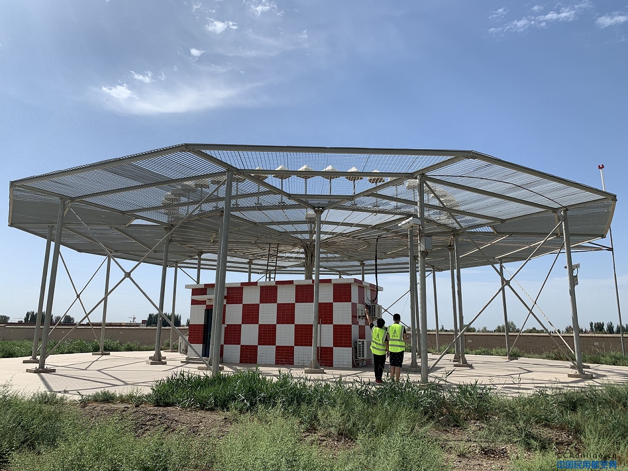 新疆空管局阿克苏空管站顺利开展防雷检测工作