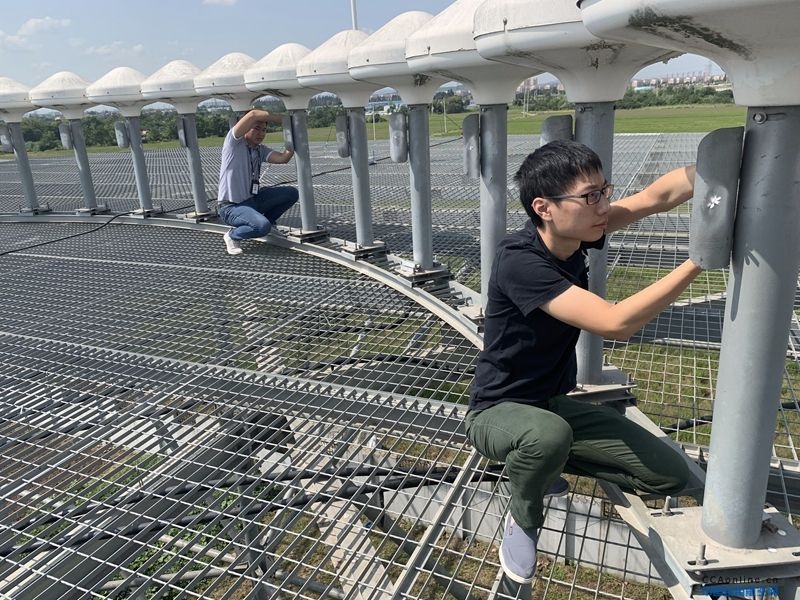 江苏空管分局完成导航台校飞及设备维护