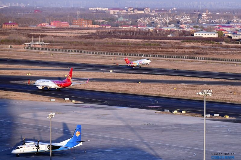黑龙江空管分局保障国产客机ARJ21首飞国际航线