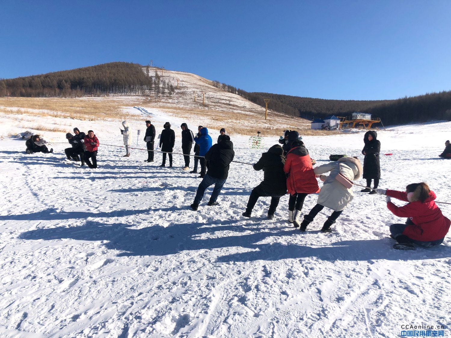 阿尔山分公司举办第一届“安康杯”冬季趣味运动会
