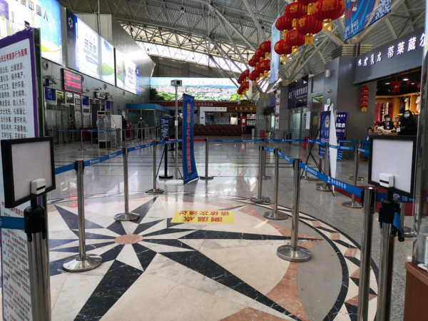 锡林浩特机场启用客流计数器