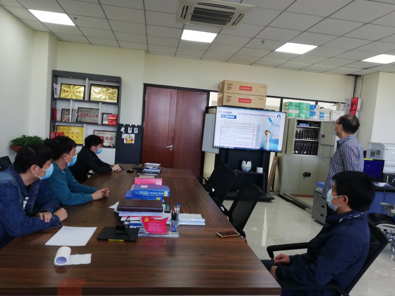 宁夏空管分局运行管理中心组织对新版《航班备降工作规则》进行培训考核