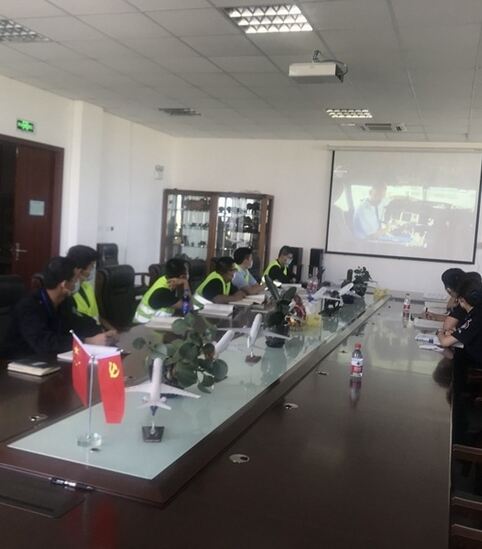 库尔勒且末若羌机场开展新员工岗前培训活动