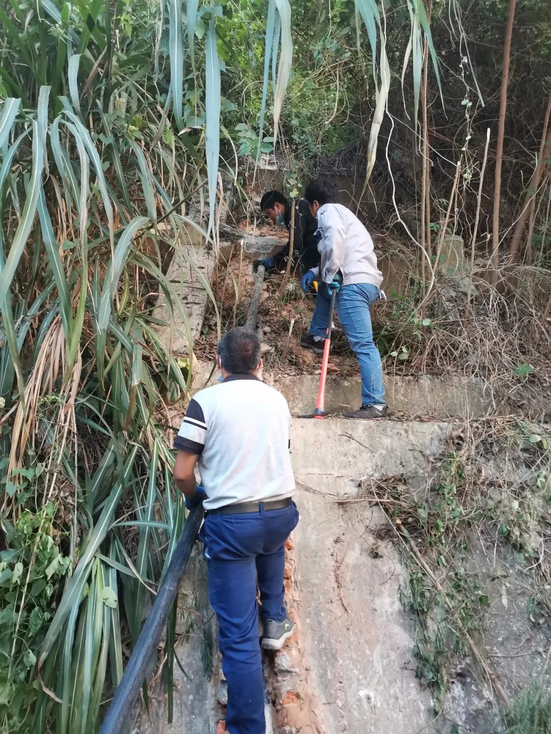 深圳空管站圆满完成雷达站供水管道改造