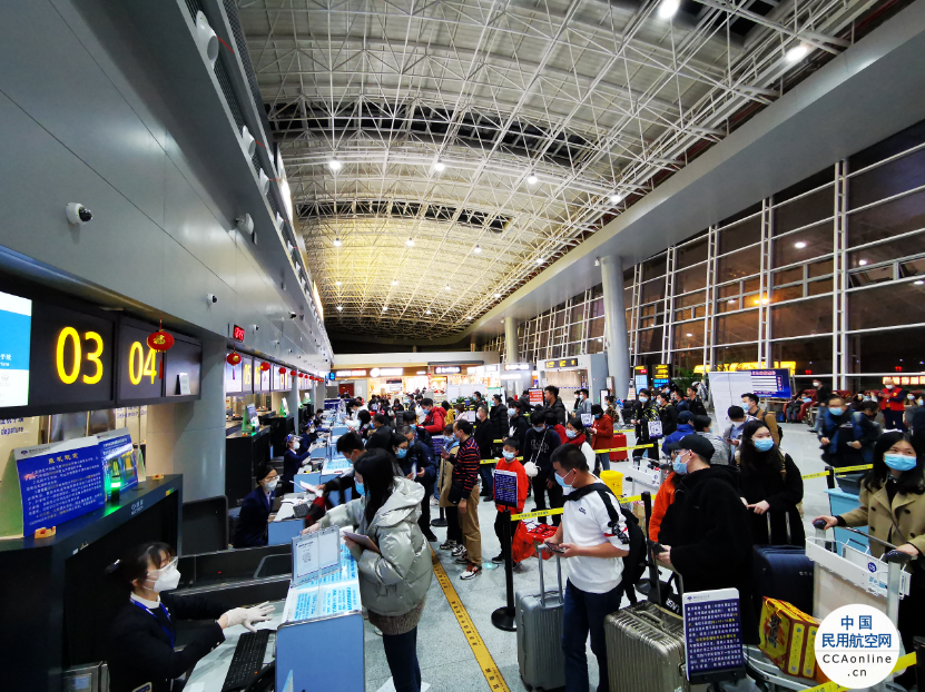 赣州机场2021年春运运送旅客16.1万人次