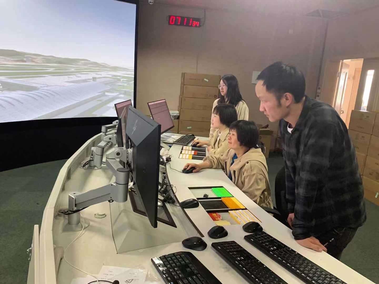 贵州空管分局培训中心大力推进塔台模拟机升级改造