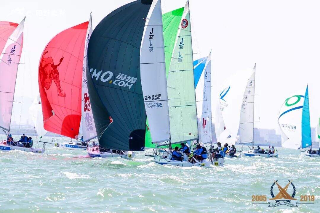 2019第十五届中国俱乐部杯帆船挑战赛首日比赛硝烟弥漫