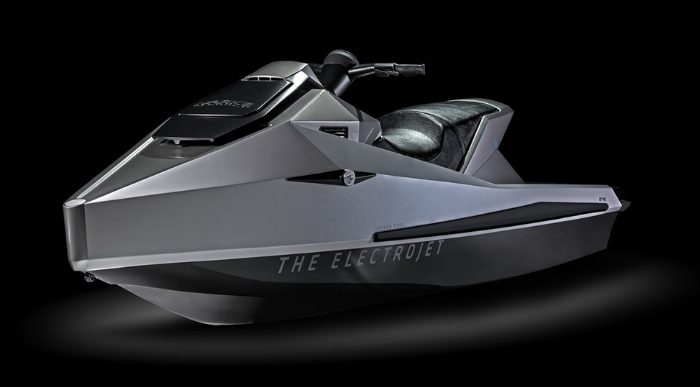 专为特斯拉首款皮卡Cybertruck设计的电动摩托艇