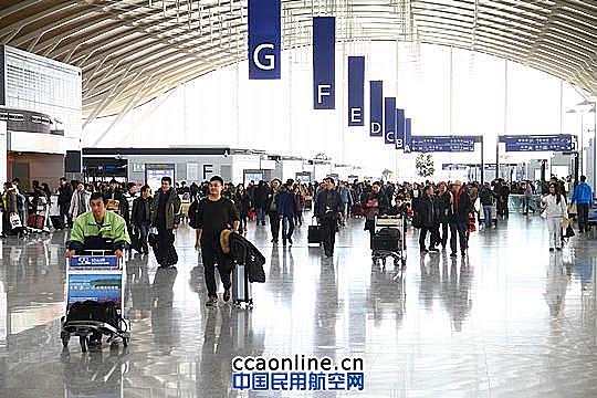 上海机场集团2014年旅客吞吐量8962万人次