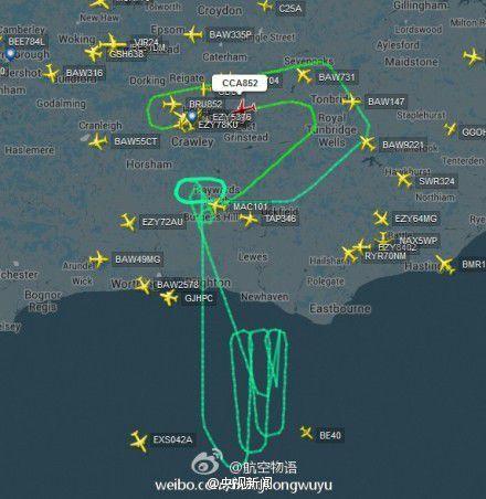 国航伦敦飞北京航班因机械故障返航 已安全降落