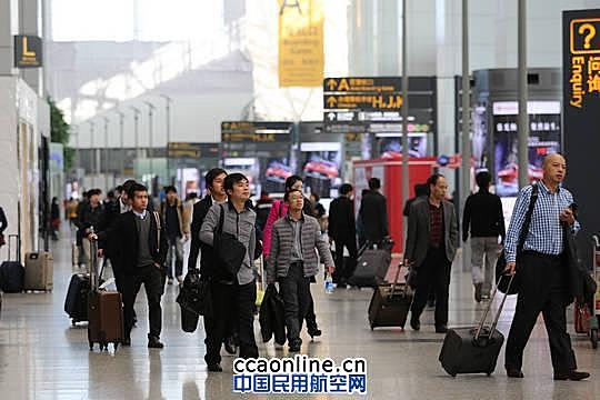 广州白云机场2014年旅客吞吐量5478万人次