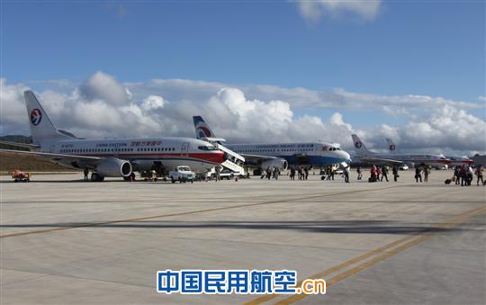 腾冲机场旅客吞吐量突破50万人次 跨入中型机场