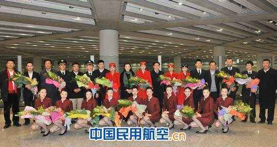 国航实现2012飞行安全年