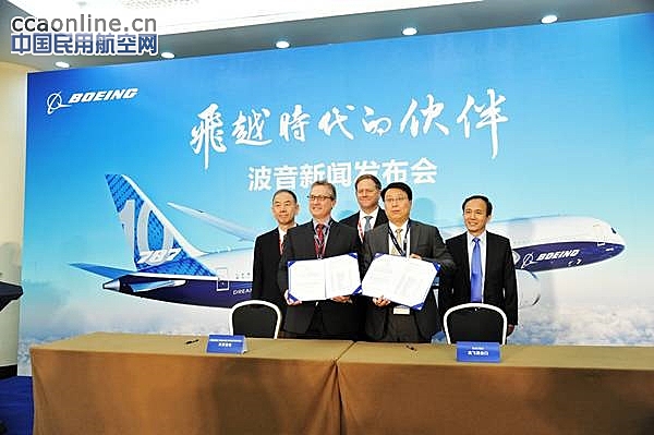 天津波音与沈飞工业集团进出口公司签署采购合同