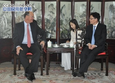 王志清会见巴西航空工业总裁兼首席执行官