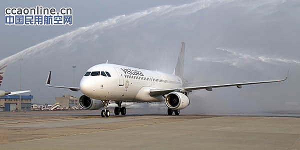中银租赁向印度VISTARA航空交付首架A320飞机