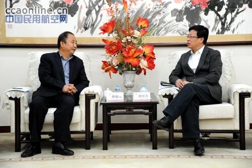 中航油周明春会见中石油运输公司总经理孙晓岗