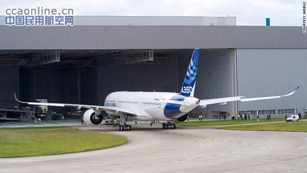 A350-1000采用的遄达XWB-97发动机开始飞行测试