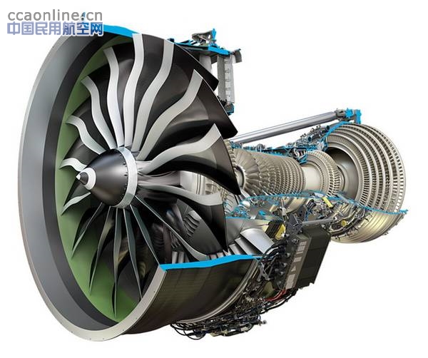 波音777X的GE9X发动机首台验证核心机开始测试