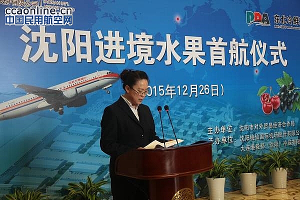 桃仙机场完成进境水果包机直达沈阳保障任务