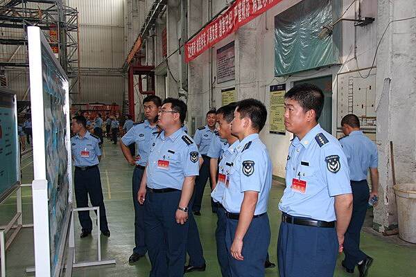 沈阳军区装备部赴南航沈阳维修基地观摩学习