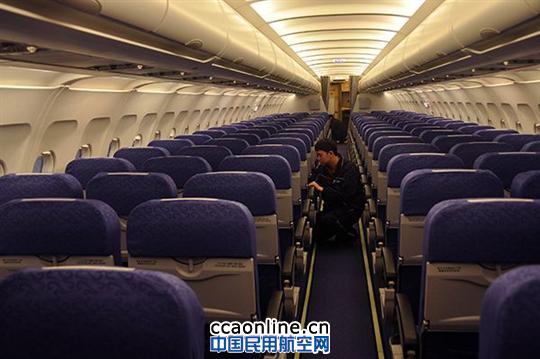 国航成都机务首次为319飞机实施整机座椅翻修