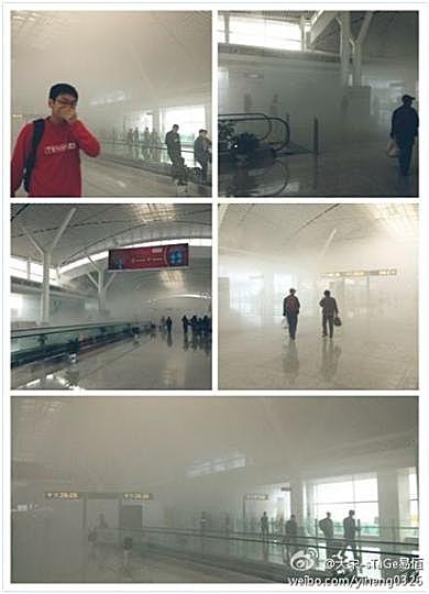 南昌昌北机场着火？不！是旅客误触消防报警按钮