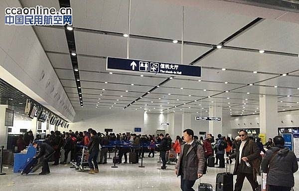 武汉天河机场国际航站楼二期扩建南北新区启用