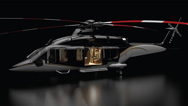 广西地王集团签署十架贝尔525直升机购机意向书