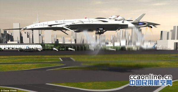 双层客舱超音速概念飞机：时速3700公里