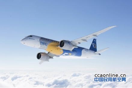 巴航工业E190-E2国际首秀，亮相范堡罗航展