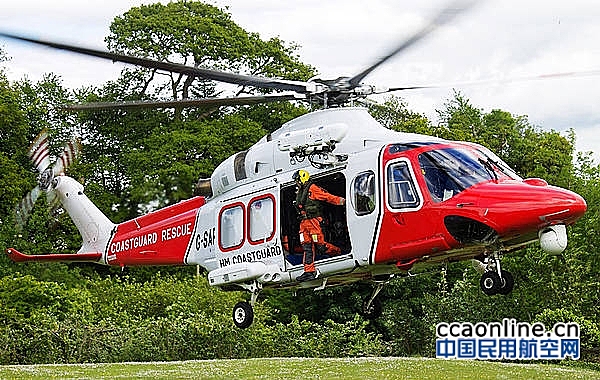 阿古斯特AW139医疗救护直升机获民航局适航认证