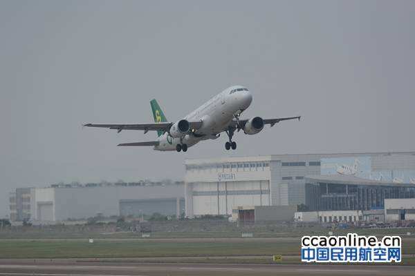 春秋航空飛行掠影