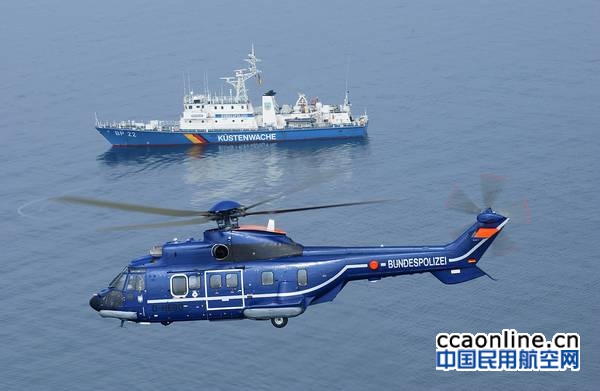 德国联邦警察局接收三架H215直升机