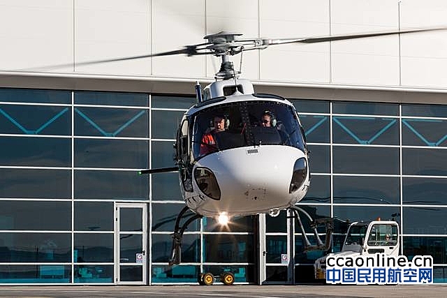 中民投租赁接收在华第100架空客小松鼠直升机