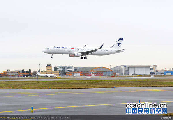 伊朗航空接收首架空客飛機，開啟機隊現代化建設進程