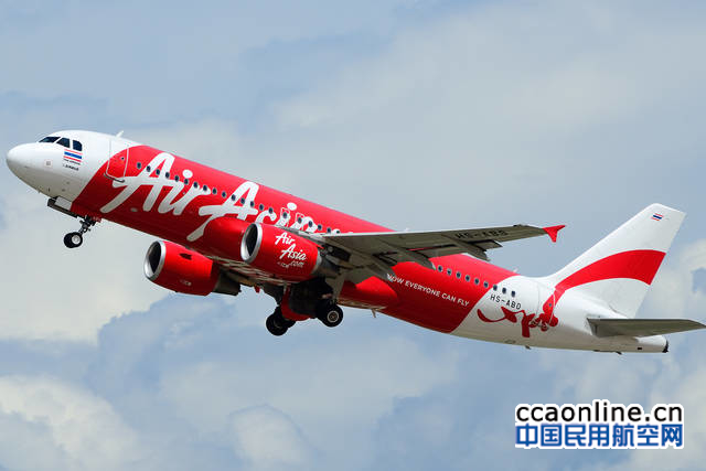 中国飞机租赁向泰国亚航出租1架空客A320飞机