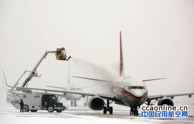 大雪天气，哈尔滨机场40余个航班受影响