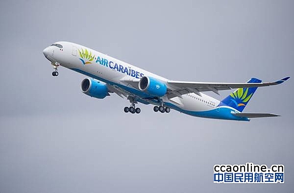 加勒比航空接收其首架空客A350-900飞机