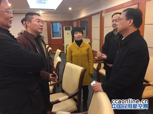 友和道通集团董事长张煊楠拜访武汉市交委