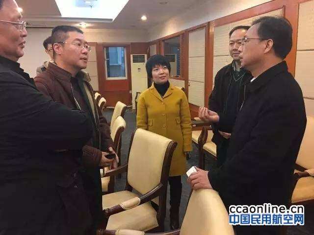 友和道通集團董事長張煊楠拜訪武漢市交委