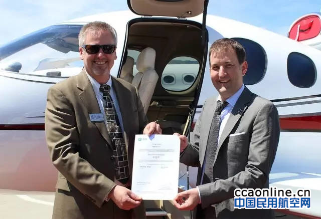 西锐愿景SF50公务机喜获欧洲EASA适航证书