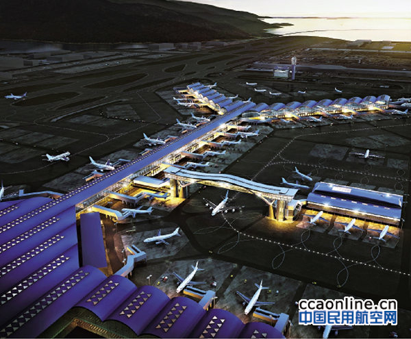 香港机场﻿70亿扩建一号客运大楼，增“天际走廊”
